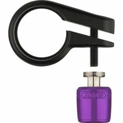 Antivol De Selle Abus Nutfix M5 SPC Violet - Ø 31,8 Mm