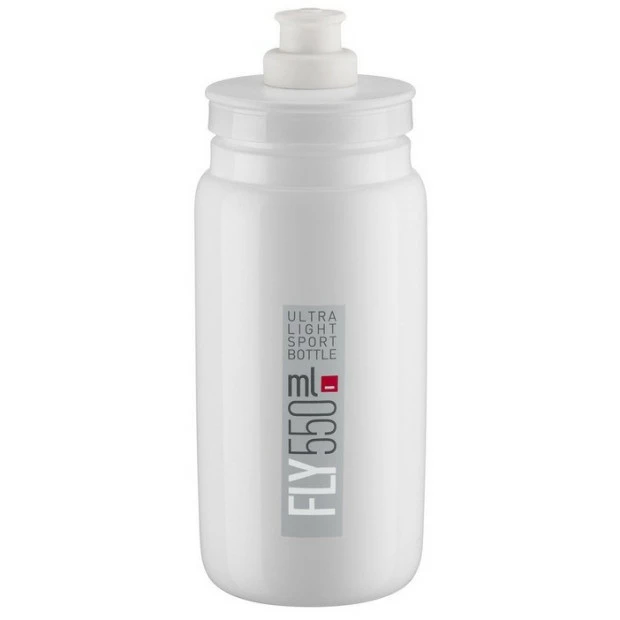 Bidon Elite Fly 550ml Blanc 3 Bidon Elite Fly 550ml Blanc