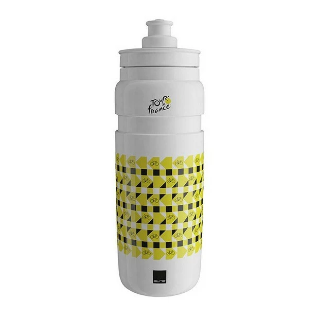 Bidon Elite Fly Teams 750ml Tour De France Blanc 2022 3 Bidon Elite Fly Teams 750ml Tour De France Blanc 2022