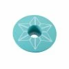 Bouchon De Potence Supacaz Star Capz Thermolaqué 31,8mm - Celeste