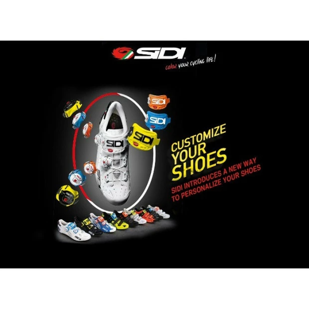 Boucle Sidi Tecno 3 Push System Court - Bleu/Noir 4 Boucle Sidi Tecno 3 Push System Court - Bleu/Noir – Image 2