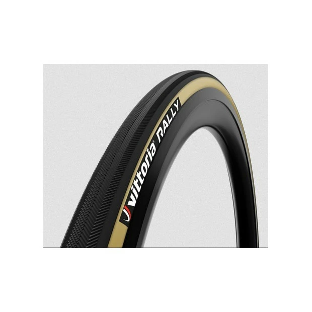 Boyau Vittoria Rally Kevlar 700x25C Noir/Beige 3 Boyau Vittoria Rally Kevlar 700x25C Noir/Beige