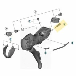 Butée De Câble De Dérailleur Pour Manette Shimano Dura Ace ST-9000 5 Butée De Câble De Dérailleur Pour Manette Shimano Dura Ace ST-9000 -Cyclisme Soldes Boutique butee de cable de derailleur pour manette shimano dura ace st 9000 1