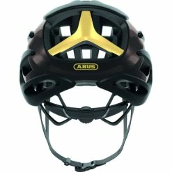 Casque Abus Air Breaker - Noir/Or -Cyclisme Soldes Boutique casque abus air breaker noir or 2