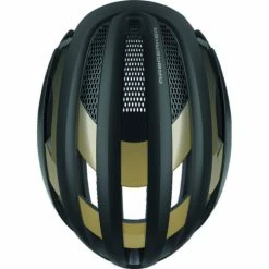 Casque Abus Air Breaker - Noir/Or -Cyclisme Soldes Boutique casque abus air breaker noir or 3