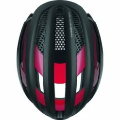 Casque Abus Air Breaker - Noir-Rouge -Cyclisme Soldes Boutique casque abus air breaker noir rouge 3