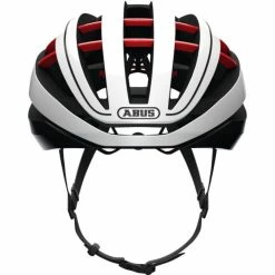 Casque Abus Aventor Rouge Et Blanc -Cyclisme Soldes Boutique casque abus aventor rouge et blanc 1