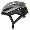 Casque Abus StormChaser - Argent Brillant -Cyclisme Soldes Boutique casque abus stormchaser argent brillant