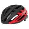 Casque Giro Agilis Noir Mat/Rouge Brillant
