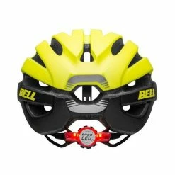 Casque Route Bell Avenue LED Jaune/Noir -Cyclisme Soldes Boutique casque route bell avenue led jaune noir 2