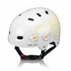 Casque Vélo XLC Urban BH-C22 - Blanc Fleurs -Cyclisme Soldes Boutique casque velo xlc urban bh c22 blanc fleurs