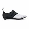 Chaussures De Triathlon Fizik Transiro R4 Powerstrap - Noir / Blanc