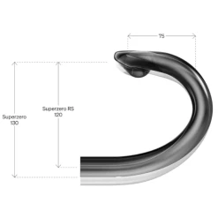 Deda-elementi Cintre Route Deda Elementi Superzero RS Carbone 31,8mm -Cyclisme Soldes Boutique cintre route deda elementi superzero rs carbone 318mm 2