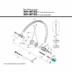 Cône De Moyeu Shimano Y4FL98060 - Droit [x1]