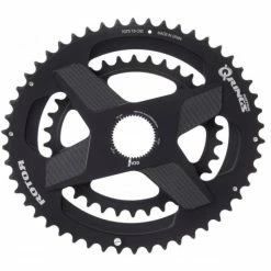 Double Plateaux Rotor Q-Ring Direct Mount Pour Pédaliers Aldhu/Vegast/INpower/2INpower