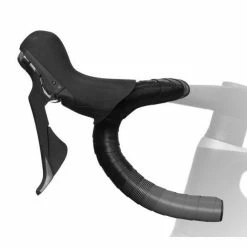 Guidoline Fizik Vento Microtex Tacky Bicolore - 2 Mm - Noir-Gris -Cyclisme Soldes Boutique guidoline fizik vento microtex tacky bicolore 2 mm noir gris 1