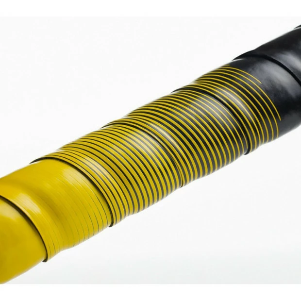 Guidoline Fizik Vento Microtex Tacky Bicolore - 2 Mm - Noir-Jaune 5 Guidoline Fizik Vento Microtex Tacky Bicolore - 2 Mm - Noir-Jaune – Image 3
