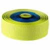 Guidoline Lizard Skins DSP Dual Tape 2.5 - Jaune Fluo/Bleu Cobalt -Cyclisme Soldes Boutique guidoline lizard skins dsp dual tape 25 jaune fluo bleu cobalt