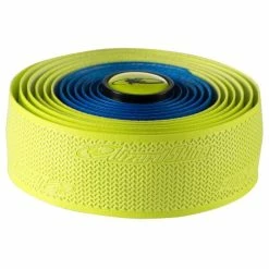 Guidoline Lizard Skins DSP Dual Tape 2.5 - Jaune Fluo/Bleu Cobalt