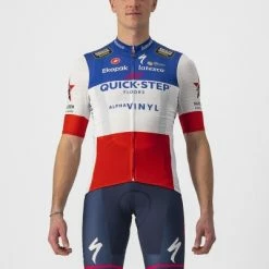 Maillot Competizione Quickstep Castelli -Cyclisme Soldes Boutique maillot competizione quickstep castelli 2