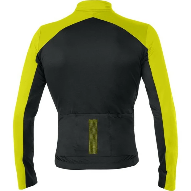 Maillot Hiver Mavic Cosmic Thermo Noir/Jaune 4 Maillot Hiver Mavic Cosmic Thermo Noir/Jaune – Image 2