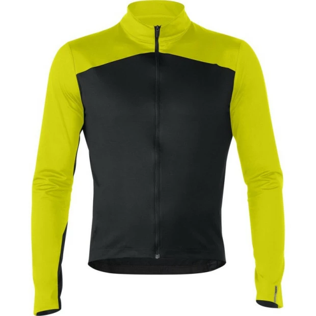 Maillot Hiver Mavic Cosmic Thermo Noir/Jaune 3 Maillot Hiver Mavic Cosmic Thermo Noir/Jaune
