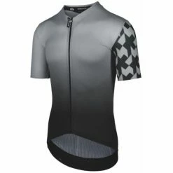 Maillot Homme Assos Equipe RS Summer Gris -Cyclisme Soldes Boutique maillot homme assos equipe rs summer gris 1