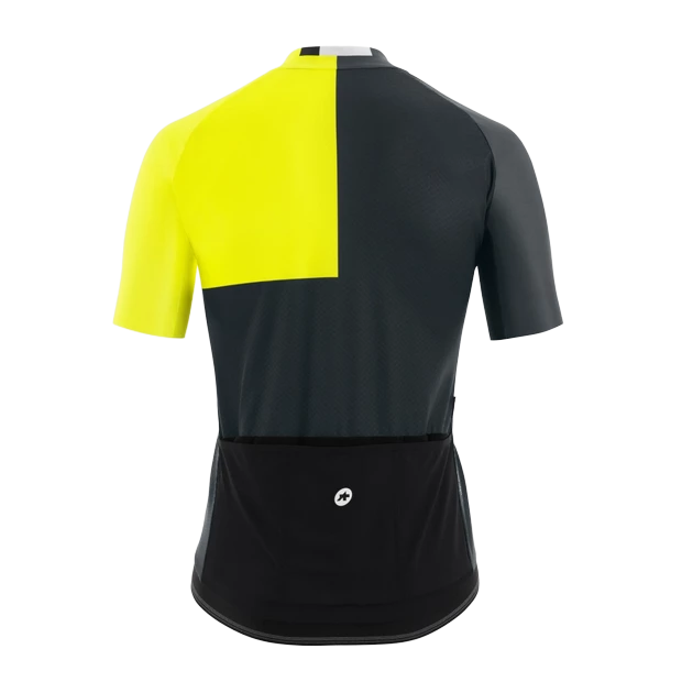 Maillot Route Assos Mille GT C2 EVO Stahlstern Noir/Jaune 4 Maillot Route Assos Mille GT C2 EVO Stahlstern Noir/Jaune – Image 2