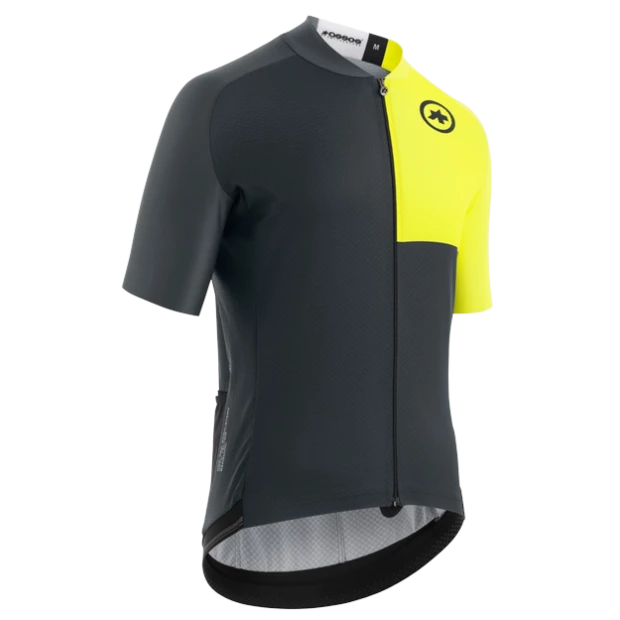 Maillot Route Assos Mille GT C2 EVO Stahlstern Noir/Jaune 5 Maillot Route Assos Mille GT C2 EVO Stahlstern Noir/Jaune – Image 3