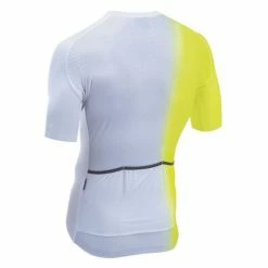 Maillot Route Manches Courtes Northwave Blade Gris/Jaune Fluo -Cyclisme Soldes Boutique maillot route manches courtes northwave blade gris jaune fluo 1