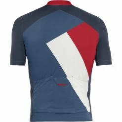 Maillot Route Mavic Ksyrium Bleu Marine/Rouge -Cyclisme Soldes Boutique maillot route mavic ksyrium bleu marine rouge 1