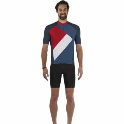 Maillot Route Mavic Ksyrium Bleu Marine/Rouge -Cyclisme Soldes Boutique maillot route mavic ksyrium bleu marine rouge 2