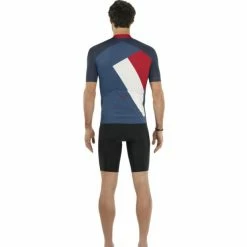Maillot Route Mavic Ksyrium Bleu Marine/Rouge -Cyclisme Soldes Boutique maillot route mavic ksyrium bleu marine rouge 3