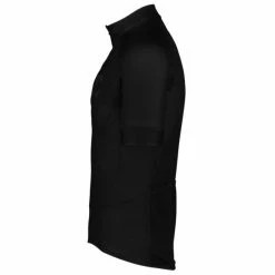 Maillot Route POC Essential Road Logo Noir -Cyclisme Soldes Boutique maillot route poc essential road logo noir 1