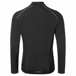 Maillot Vaude Manches Longues Posta LS Tricot - Noir -Cyclisme Soldes Boutique maillot vaude manches longues posta ls tricot noir 1