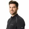 Maillot Vaude Manches Longues Posta LS Tricot - Noir -Cyclisme Soldes Boutique maillot vaude manches longues posta ls tricot noir