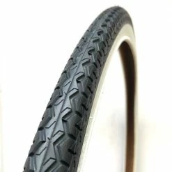 Pneumatiques Pour Cycles 650x35A 26x1 3/8 Michelin World Tour Noir à Flanc Blanc - ETRTO 35-590