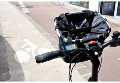 Panier Pliable Tissus VG BAGS 15L [Noir] -Cyclisme Soldes Boutique panier pliable tissus vg bags 15l noir 1 5