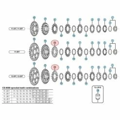 Pignon Shimano Dura Ace CS-9000 - 11 Vitesses - 17 Dents - 11-28/12-25/12-28 Dents 5 Pignon Shimano Dura Ace CS-9000 - 11 Vitesses - 17 Dents - 11-28/12-25/12-28 Dents -Cyclisme Soldes Boutique pignon shimano dura ace cs 9000 11 vitesses 17 dents 11 28 12 25 12 28 dents 1