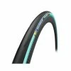 Pneu Michelin Power Road - Souple - Tube Type - 700x25C (25-622) - Noir-Bleu -Cyclisme Soldes Boutique pneu michelin power road souple tube type 700x25c 25 622 noir bleu