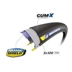 Pneu Route Michelin Power Cup 700x28C Souple Noir -Cyclisme Soldes Boutique pneu route michelin power cup 700x28c souple noir 1