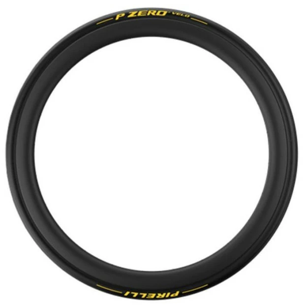 Pneu Route Pirelli P Zero Velo Tube Type 700x25C Noir/Jaune 4 Pneu Route Pirelli P Zero Velo Tube Type 700x25C Noir/Jaune – Image 2