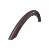 Pneu Schwalbe One V-Guard Evolution Line HS 448 28' Rouge - 23/622 -Cyclisme Soldes Boutique pneu schwalbe one v guard evolution line hs 448 28 rouge 23 622