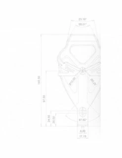 Porte-bidon Tacx Deva - Blanc T6154.01 -Cyclisme Soldes Boutique porte bidon tacx deva blanc t615401 1