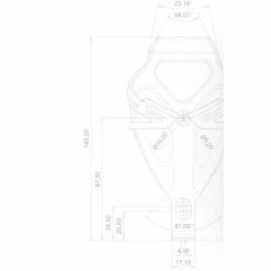 Porte-bidon Tacx Deva - Bleu FoncéT6154.05 5 Porte-bidon Tacx Deva - Bleu FoncéT6154.05 -Cyclisme Soldes Boutique porte bidon tacx deva bleu t615405 1