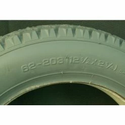 Pneumatiques Pour Cycles PNEU Avec INSERT PLEIN 12 1/2 X 2 1/4 - Block - GRIS - Pour Jante Largeur 38 à 45 Mm En 2 Parties