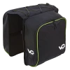 Sacoche Double VG Pour Porte-bagages - 2 X 9L [Noir/Vert]