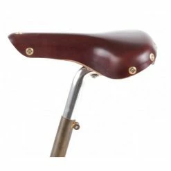Selle Cuir Berthoud Aubisque - Brun - -Cyclisme Soldes Boutique selle cuir berthoud aubisque brun 1 2