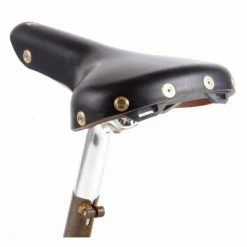 Selle Cuir Berthoud Aubisque - Noir - -Cyclisme Soldes Boutique selle cuir berthoud aubisque noir 1 1