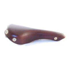 Selle En Cuir Gilles Berthoud Aspin - Brun